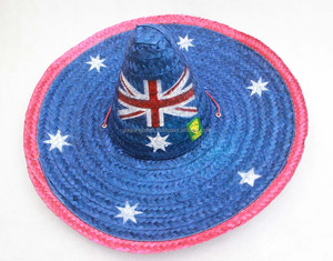 Sombrero de paja de México hecho en fábrica de Vietnam 2025 de alta calidad, buen precio para viajes al aire libre, uso informal, estilo de imagen - Product Image 1