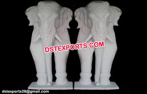 Statue de mariage Ganesha en Fiber, taille de vie, décoration pour mariage, décoration indienne, 1 pièce - Product Image 2