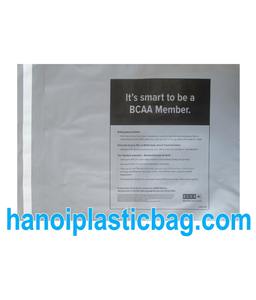 Customized logo print recycled polythene black mailing plastic bag - Product Image 2