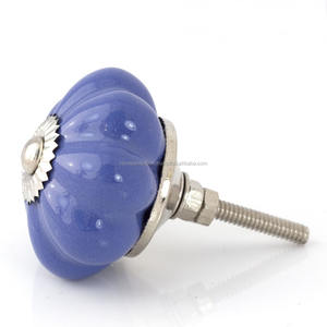 Laiton céramique bouton ferme Style poignée de porte pour cuisine salon extérieur entrepôt commode tiroir hôtel armoire extérieur - Product Image 3