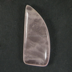 18*42mm Natural Rose quartz 8.50 gms Fancy Cabochon, high quality gemstone - Product Image 3