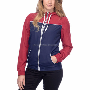 Chaqueta cortavientos con capucha de nailon informal para hombre y mujer, ropa de calle con cremallera, de talla grande Anorak, impermeable, respetuoso con el medio ambiente, características para - Product Image 1