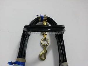 Bride en cuir anglais Canal vide Brow Band Patient Leather Anatomic Nose Band Horse Racing Products From India - Product Image 5
