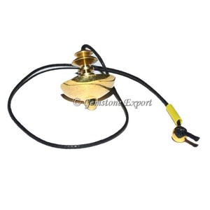 Vàng mer-isis kim loại con lắc khắc thạch anh đá quý phong cách phong thủy kỹ thuật loại thạch anh - Product Image 1