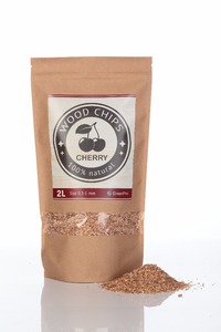 Poussière de bois pour barbecue pour fumer, aulne, pomme, cerisier, chêne, 2 litres, fermeture éclair - Product Image 6