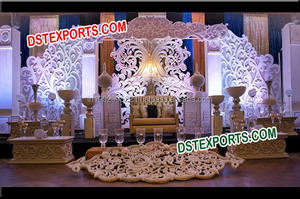 Set de telón de fondo de fibra para escenario de boda, telón de fondo de fibra con diseño de velas, telón de fondo de pared de velas, decoración para eventos en Massachusetts - Product Image 5