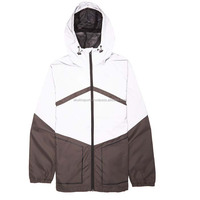 Blouson Bomber Homme Grande Taille Réversible Personnalisable de Haute Qualité, Tissu Satiné Polyester Imperméable, Service OEM