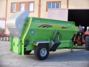 Auger Horizontal-Equipo de maquinaria agrícola, célula de carga trasero Digital con tanque de aceite y cargador 8m3, equipo de mezcla de alimentación Animal - Product Image 6