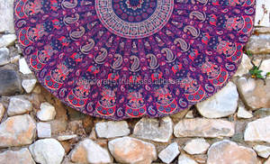 Wholesale Tapestry Mandala Beach Throw Boho Gypsy Round Tapestry - Product Image 2