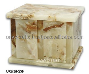 โกศสำหรับงานศพงานศพงานศพสีเขียวอ่อนสไตล์อเมริกัน - Product Image 2