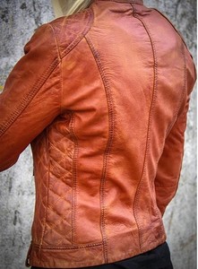 Veste en cuir élégante décontractée et semi-formelle de fournisseur chinois nouvelle mode vêtements d'extérieur respirants pour hommes et femmes - Product Image 5