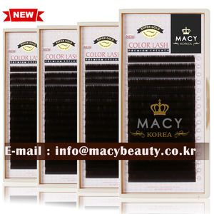 Quewel — extensions de cils synthétiques arc-en-ciel, prix de gros, cils pour scène de fête, vente en gros - Product Image 2