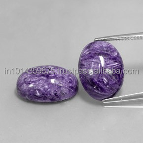 
 
 
 Cabujones de Charolita Violeta Pulida Natural para Joyería, Piedras Sueltas al por Mayor UQQR003 Origen Brasileño Coszcalt Exp - Product Image 3