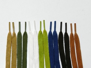 คู่เชือกรองเท้าผ้าฝ้ายแบน - Product Image 2