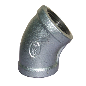 Codos de hierro fundido, 45 grados, accesorios de tubería - Product Image 1