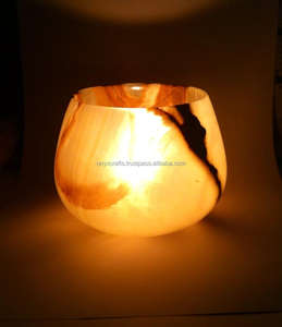 Portavelas votivo de ónix barato - Product Image 1