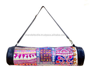 อินเดียกระเป๋าถือสไตล์วินเทจชนเผ่าปักด้วยมือกระเป๋าโยคะสะพายข้างพร้อมฝาปิดเปิดปิดอัฟกานิสถานขายส่งมาก - Product Image 1