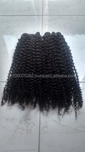 Prix d'usine d'extensions de cheveux Remy indiens bruts non transformés sur le tissage de cheveux humains bouclés crépus - Product Image 4