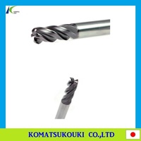 Outils de coupe japonais OSG de haute qualité, fraises HSS CC-EMS à 4 cannelures, fraise à queue courte pour acier/acier inoxydable