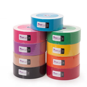 Ruban de kinésiologie clinique Tmax 32m, adhésif médical acrylique extra-adhésif de qualité supérieure, 96% coton, 4% élasthanne, fabriqué pour les fournitures de santé - Product Image 3