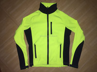 Veste de cyclisme softshell personnalisée, imperméable, respirante et à séchage rapide
