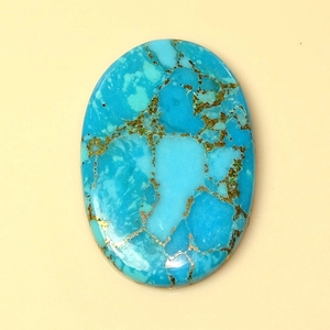 Cuivre <span class=keywords><strong>Turquoise</strong></span> Cabochon mélange forme dans toutes les tailles à la main lisse incroyable cuivre <span class=keywords><strong>Turquoise</strong></span> Cabochon pierres précieuses en vrac pour bijoux - Product Image 1