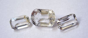 
 
 
 คริสตัลควอตซ์ธรรมชาติคุณภาพสูง - ทรงรีเจียระไนแบบเพชร สีใส ผ่านการบำบัดตามธรรมชาติ แหล่งกำเนิดจากประเทศซีเอฟ | - Product Image 2