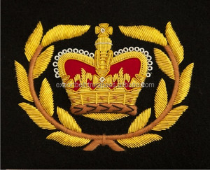 Chardon Rose or lingot broderie à la main Piper batteur Badge & Patch sergé tissu fil décoratif Souvenir mode chemise Patch - Product Image 2
