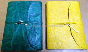 Vente en gros Cahier en cuir avec fermeture à sangle colorée attrayante - Product Image 4