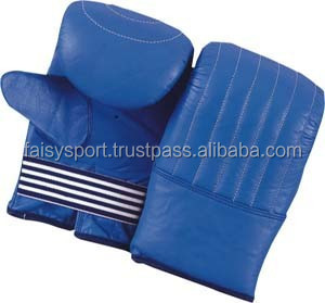 Customizable PVC & Cow Hide <b>Leather</b> <b>Punch</b> Mitts for Heavy Punching Training Boxing MMA Muay Thai Kickboxing - Product Image 5