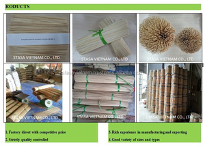 Varilla de bambú redonda de uso religioso para hacer varitas de incienso - Product Image 5