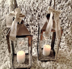 Contemporary Tlt Collection Handmade Durable Natural Iron Wedding <b>Lanterns</b> and Candle Holders - Product Image 2