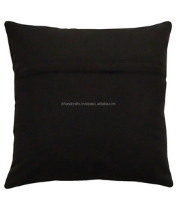 Decorative Ikat Kantha <b>Cushion</b> <b>Cover</b> Ikat Kantha Pillow <b>Cover</b> - Product Image 3