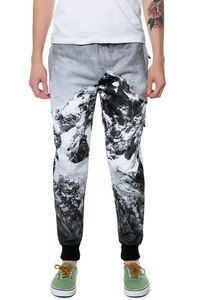 Pantalon de survêtement personnalisé 100 % coton, écologique, anti-plis, décontracté, avec techniques d'impression sérigraphique et broderie, service OEM pour hommes - Product Image 2