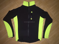 Veste de cyclisme softshell personnalisée, imperméable, respirante et à séchage rapide