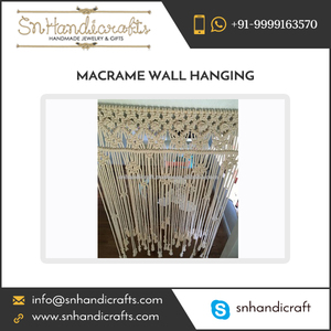 Cuerda de Algodón de Macramé de Primera Calidad para Colgar en la Pared como Separador de Ambientes - Product Image 1