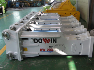 ค้อนทุบขุดระบบไฮดรอลิกแบบเกาหลีสำหรับรถขุดขนาด20ตันเครื่องมือย้ำท่อประปาได้รับการรับรอง CE - Product Image 4