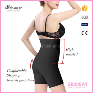 ผู้หญิงไม่มีรอยต่อกางเกงขาสั้น Munafie High เอว Slim Panty