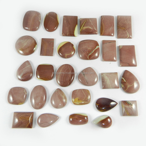 หินโมราธรรมชาติ100 Gms 28ชิ้น,หินอัญมณีทรงหลวม Cabochon สวยงามรูปทรงผสมฟรีฟอร์ม IG0220 - Product Image 1
