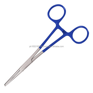 Fórceps de instrumentos quirúrgicos de acero inoxidable originales de alta calidad PVC agarrado en hermosos colores portaagujas Manual - Product Image 1