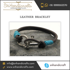 Highly Demande <b>Rope</b> Leather <b>Bracelet</b> for Minimal Value from Established Indian SupplierHandmade Creations - Product Image 1