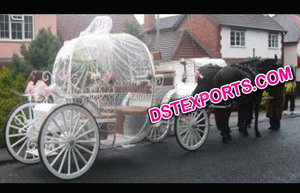 Chariot cendrillon de mariage allemand doux, charrette chinoise, pour mariage asiatique, mariage italien, cendrillon - Product Image 2