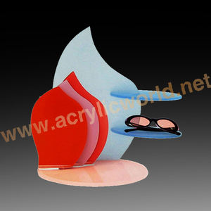 Customized Acrylic Led Sunglass Display Stand for Eyewear Shop <b>Counter</b> Top Glasses Display Holder acrylic glasses display rack - Product Image 3