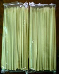 Palillos desechables, vajilla en existencia ecológica, 5,0x240, para guardar alimentos, palillos desechables tensoge de bambú, venta al por mayor - Product Image 2