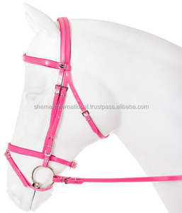 Shemax-caballo ecuestre de alta calidad, personalizado, venta al por mayor, todos los colores disponibles, cuero de caballo, brida sintética con rizos - Product Image 2