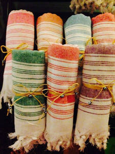 Toalla Hammam, Toalla Hamam turca, Fouta hecha en Turquía Toallas de playa de moda hechas en Turquía - Product Image 5