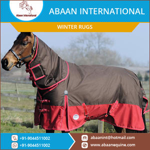 Couverture d'hiver pour cheval avec col intégré, 1200D Ripstop, 300 GSM, rembourrage chaud - Product Image 2