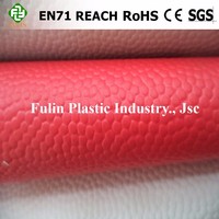 Cuir synthétique en matière première PVC pour les ballons de basket-ball, de football et de volley-ball, matériaux frais et en stock, commande en lot