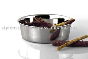 Wholesale Stainless Steel Fusion <b>Bowl</b> Antiskid Pet Feeder <b>Bowl</b> <b>Personalised</b> New Pet <b>Dog</b> <b>Bowl</b> Stainless Steel - Product Image 3