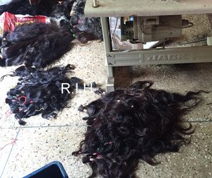 Perruque closure wig bouclée et crépue, extension de cheveux naturels, 100%, meilleure vente, livraison gratuite - Product Image 2